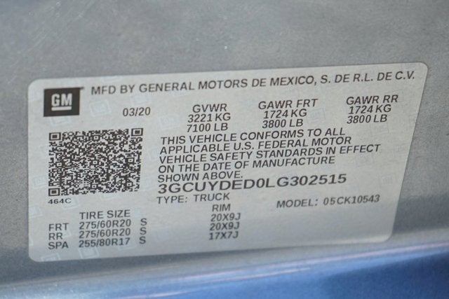 2020 Chevrolet Silverado 1500 LT