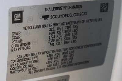 2020 Chevrolet Silverado 1500 LT