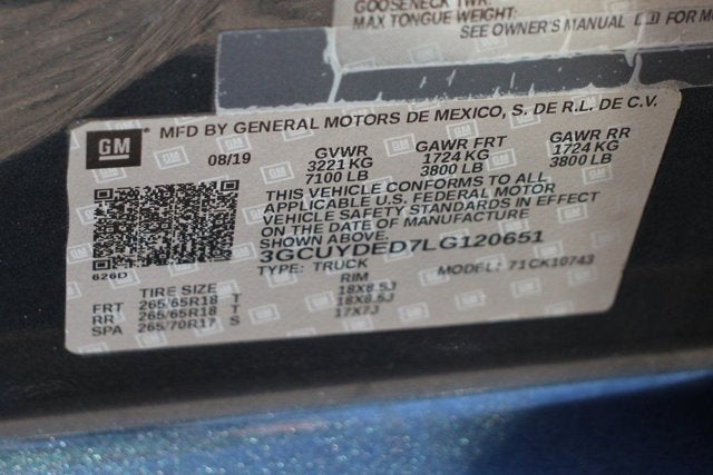 2020 Chevrolet Silverado 1500 LT