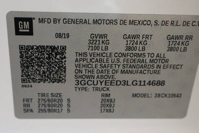 2020 Chevrolet Silverado 1500 RST