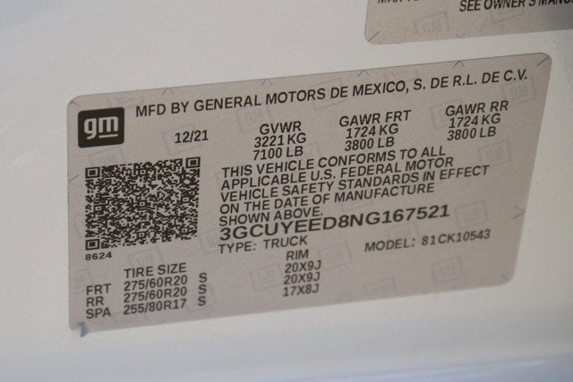 2022 Chevrolet Silverado 1500 LTD RST