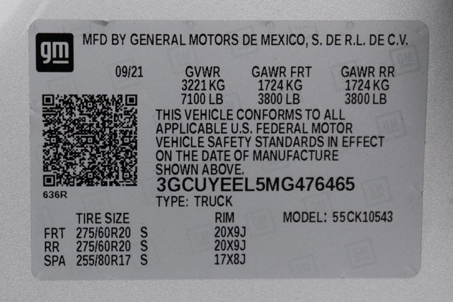 2021 Chevrolet Silverado 1500 RST