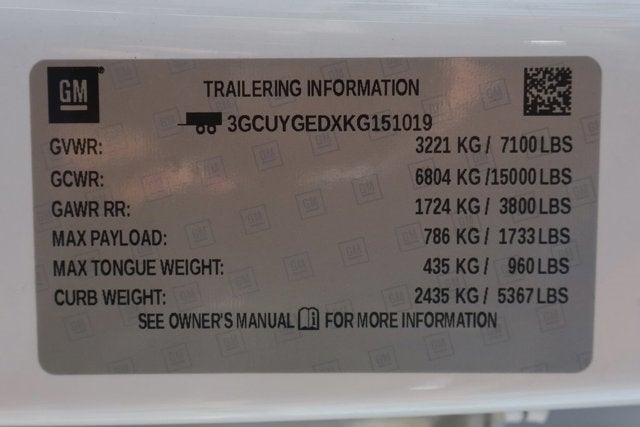 2019 Chevrolet Silverado 1500 LTZ