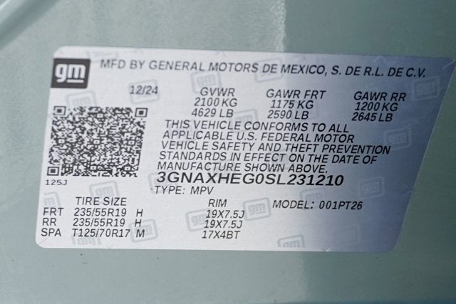 2025 Chevrolet Equinox LT