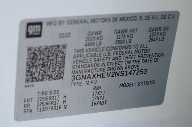 2022 Chevrolet Equinox LS