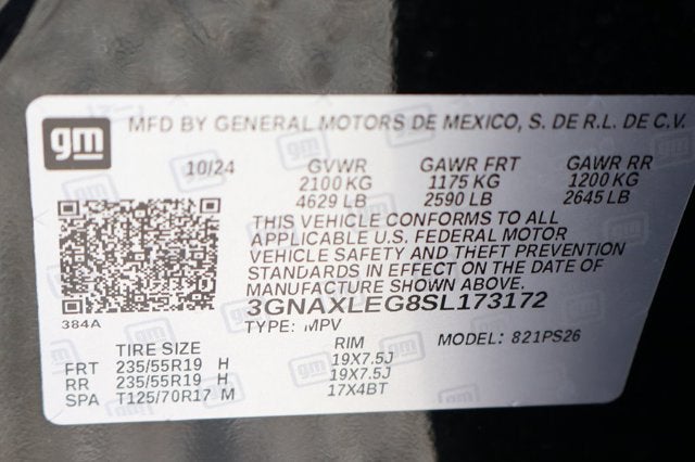 2025 Chevrolet Equinox RS