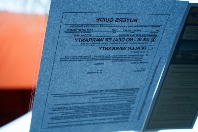 2017 GMC Sierra 1500 SLE