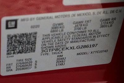 2020 GMC Sierra 1500 Elevation