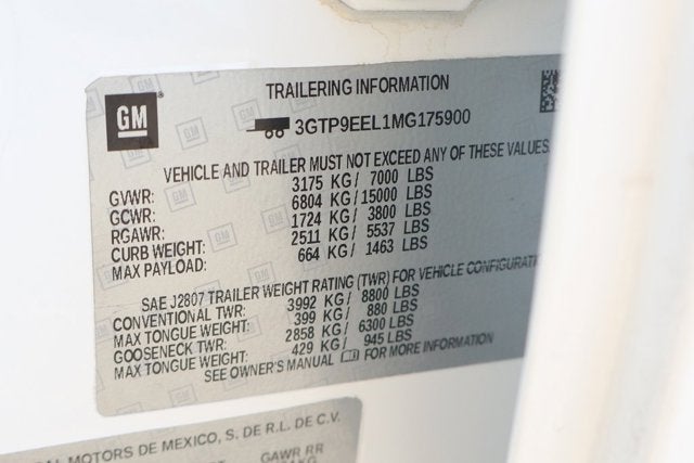 2021 GMC Sierra 1500 AT4