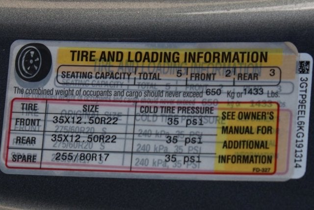 2019 GMC Sierra 1500 AT4