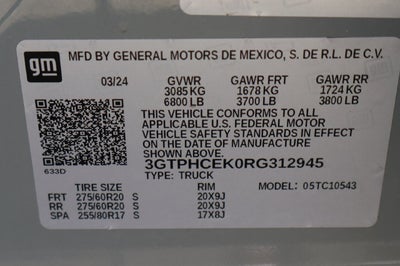 2024 GMC Sierra 1500 Elevation