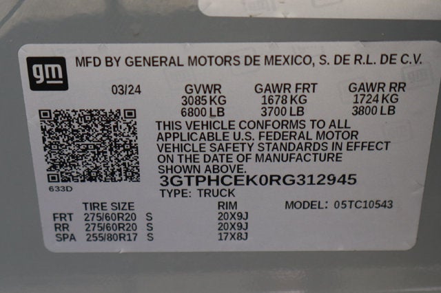 2024 GMC Sierra 1500 Elevation