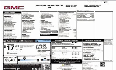 2021 GMC Sierra 1500 Base