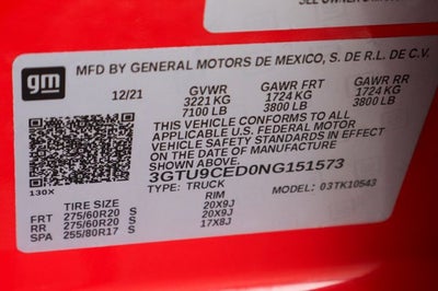 2022 GMC Sierra 1500 Limited Elevation