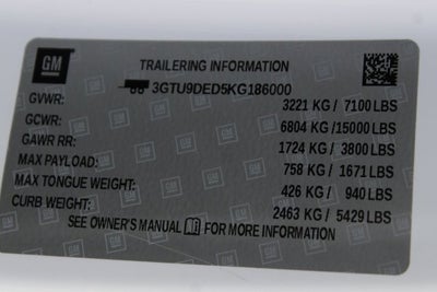 2019 GMC Sierra 1500 SLT