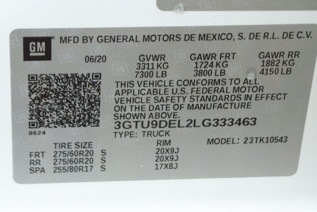 2020 GMC Sierra 1500 SLT