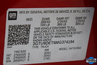 2021 GMC Sierra 1500 SLT