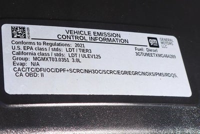 2021 GMC Sierra 1500 AT4