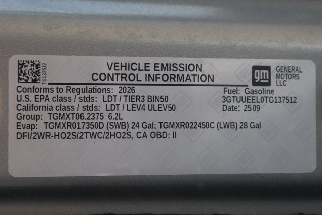 2026 GMC Sierra 1500 AT4