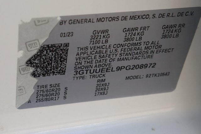2023 GMC Sierra 1500 AT4