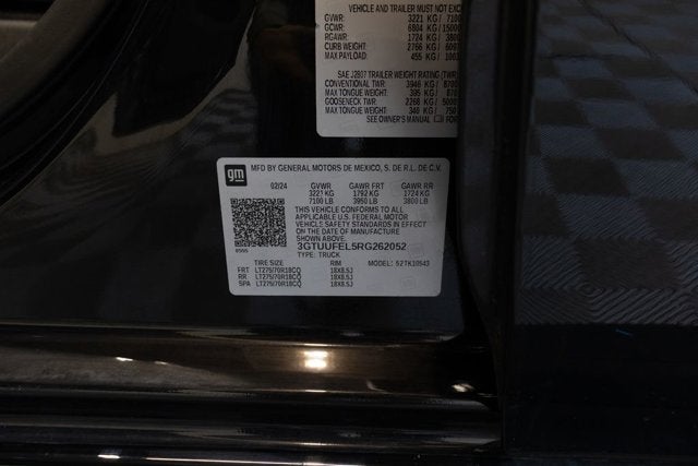 2024 GMC Sierra 1500 AT4X