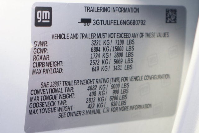 2022 GMC Sierra 1500 AT4X