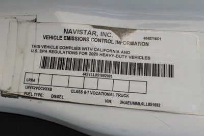 2020 International MV Base