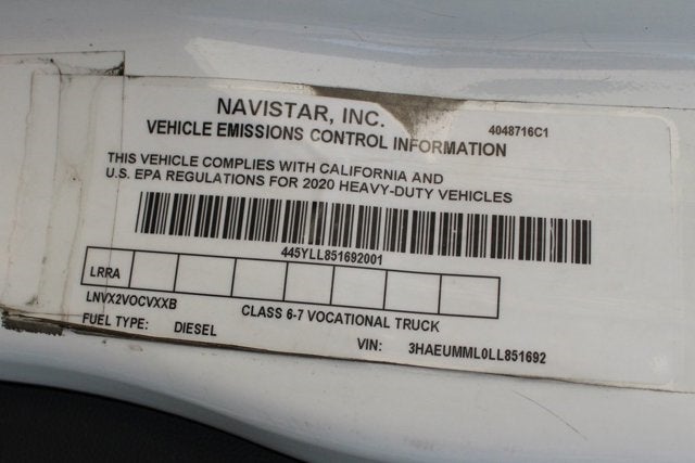 2020 International MV Base