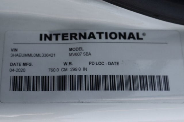 2021 International MV607 Base