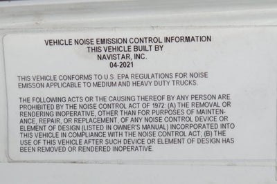 2022 International MV607 Base