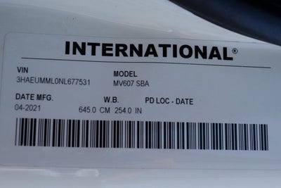 2022 International MV607 Base