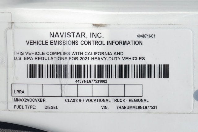 2022 International MV607 Base