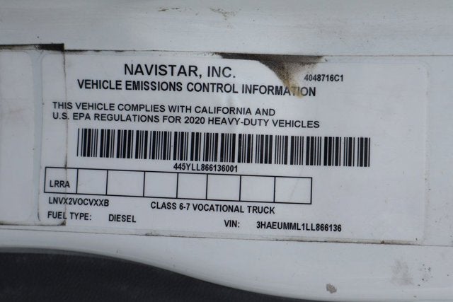 2020 International MV607 Base