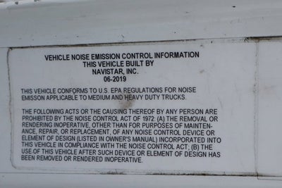 2020 International MV607 Base