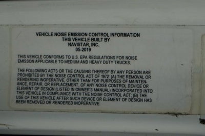 2020 International MV 607