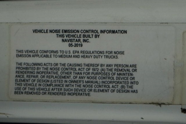 2020 International MV 607