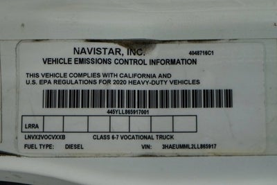 2020 International MV 607