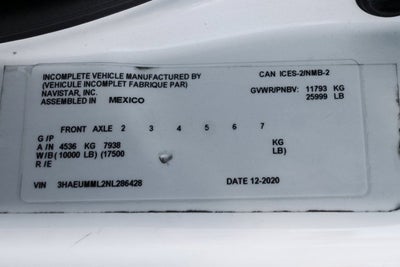 2022 International MV607 Base