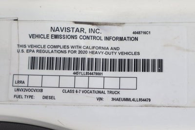 2020 International 607 MV-Series