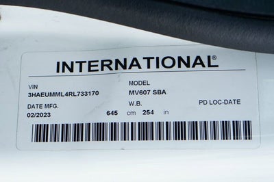 2023 International MV607 Base