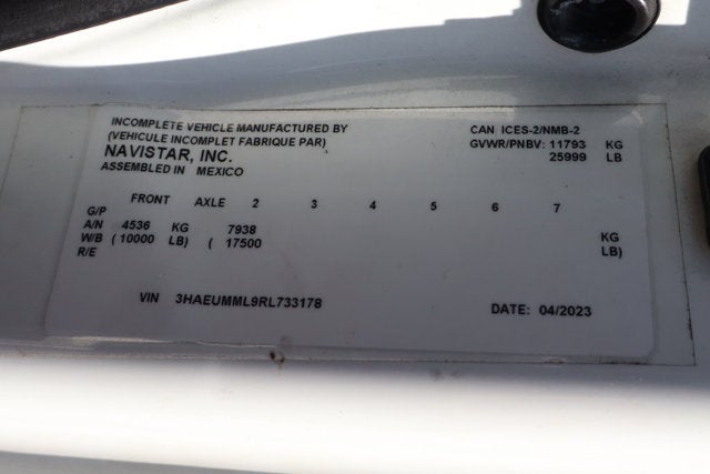 2024 International MV607 Base