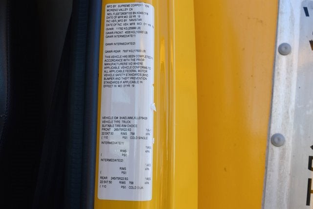 2020 International MV607 Base