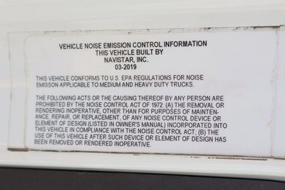 2020 International MV607 Base