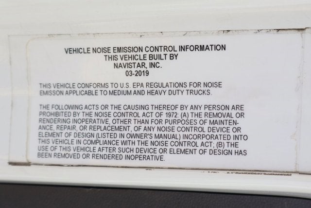 2020 International MV607 Base