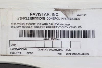 2020 International MV607 Base