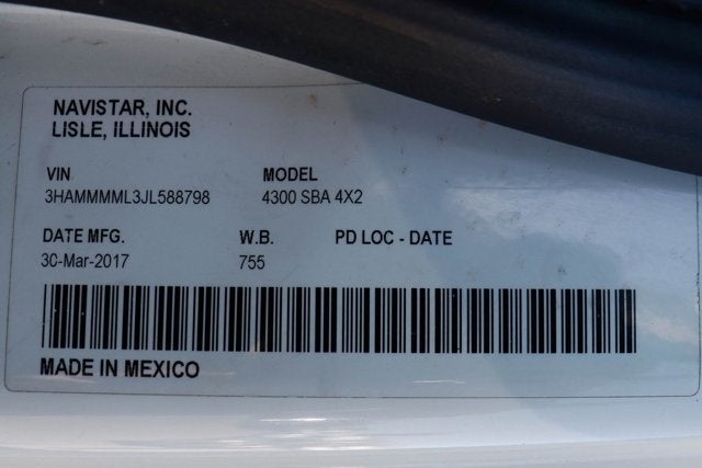 2018 International 4300 Base