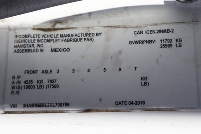 2019 International 4000 Series 4300