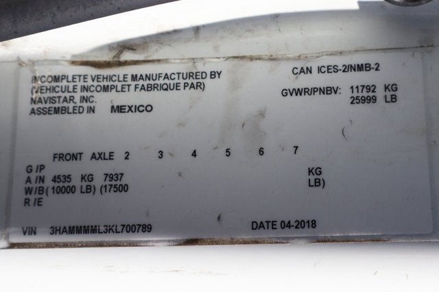 2019 International 4000 Series 4300