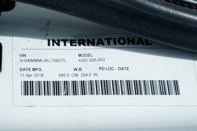 2019 International 4000 Series 4300
