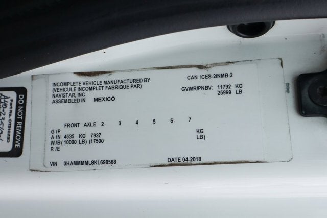 2019 International 4000 Series 4300